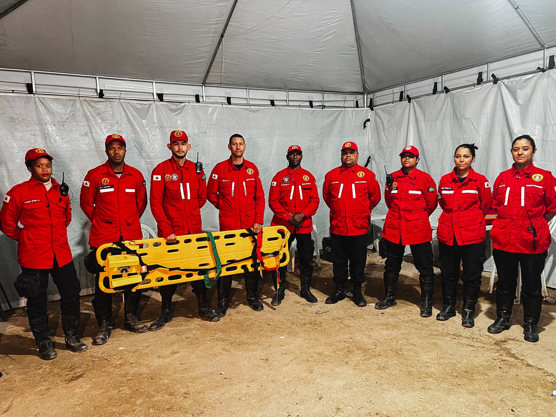 Registro da Bravo Resgate em campo